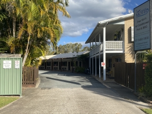 Motel Entrance